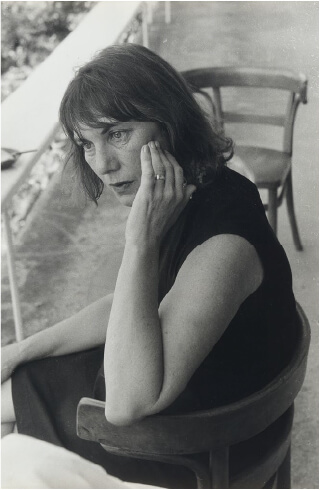 Charmian Clift at Castlecrag, NSW, February, 1965. Photo by Hal Missingham